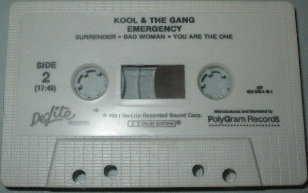 Kool & The Gang : Emergency (Cass, Album, Dol)