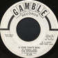 The Intruders : A Love That's Real / A Love That's Real (7", Promo)