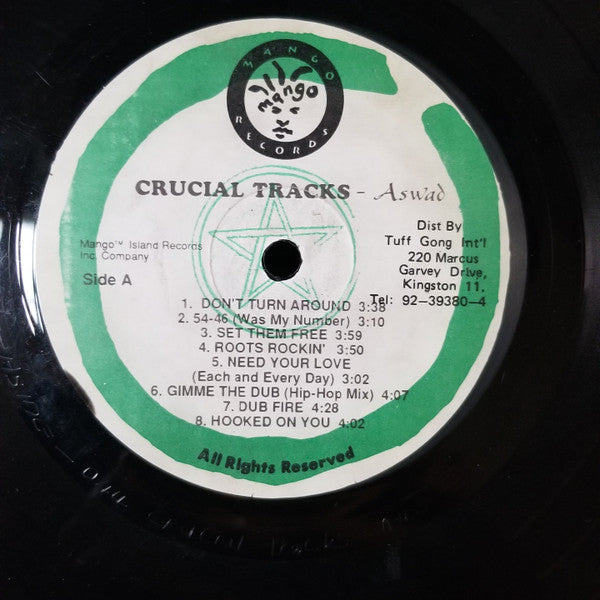 Aswad : Crucial Tracks (LP, Comp)