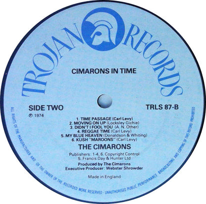 The Cimarons : In Time (LP, Album, RE)