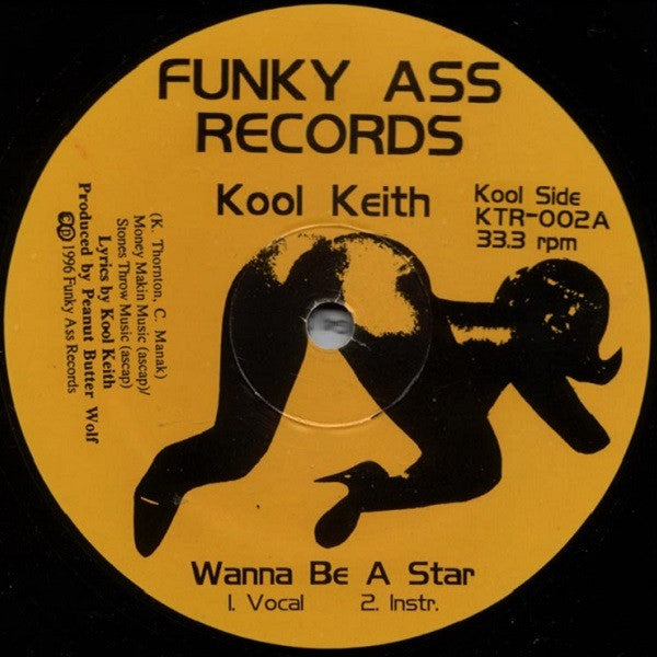 Kool Keith : Wanna Be A Star (12")