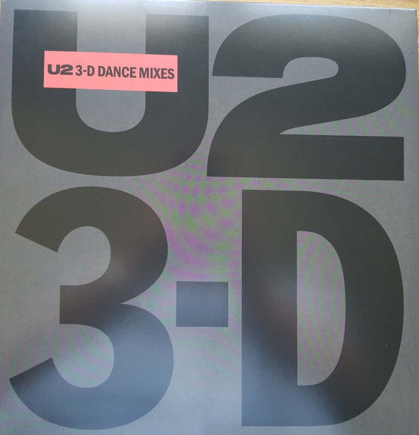 U2 : 3-D Dance Mixes (12", RE)