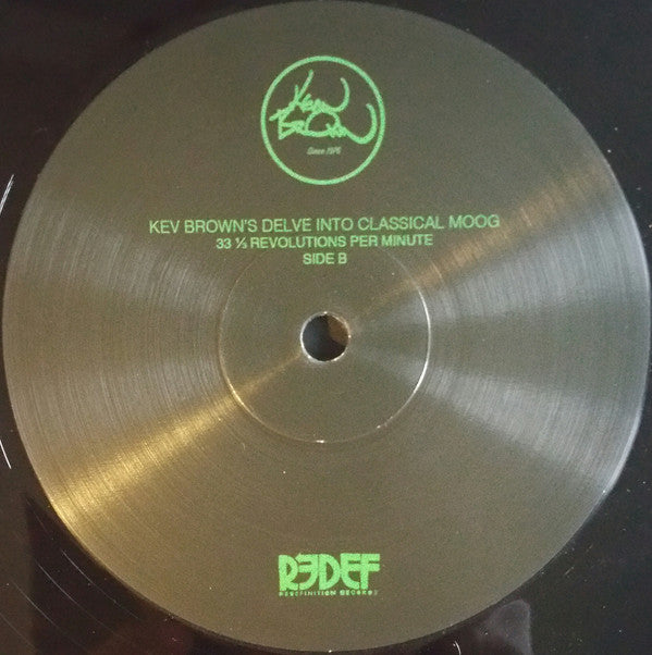 Kev Brown : Kev Brown's Delve Into Classical Moog (LP, Album, Blu)