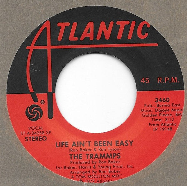 The Trammps : Seasons For Girls / Life Ain't Been Easy (7")