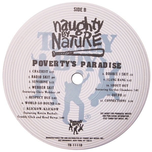 Naughty By Nature : Poverty's Paradise (LP, Album)