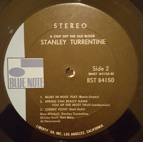 Stanley Turrentine : A Chip Off The Old Block (LP, Album)