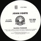John Forte : Hot (12", Promo)