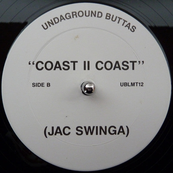 Nas / Jac Swinga : On The Real / Coast II Coast (12", Single, M/Print)