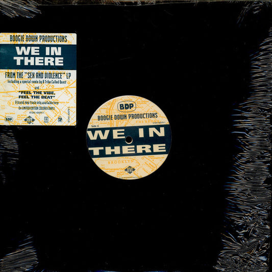 Boogie Down Productions : We In There (12", Single, Promo, Tra)