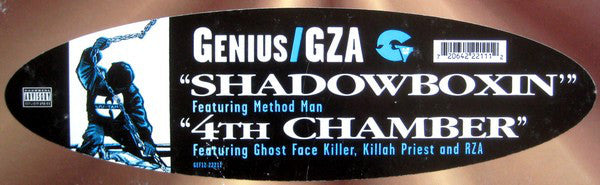Genius* / GZA : Shadowboxin' / 4th Chamber (12")
