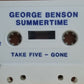 George Benson : Summertime- George Benson In Concert (Cass, Album, Dol)