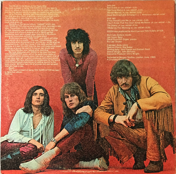 Ten Years After : Ssssh. (LP, Album, Ind)