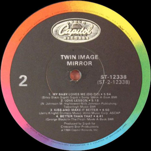 Twin Image : Mirror (LP, Album)