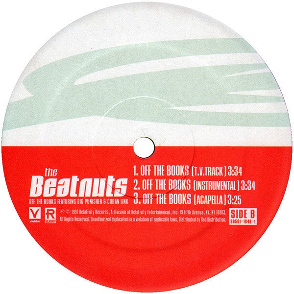The Beatnuts : Off The Books (12")