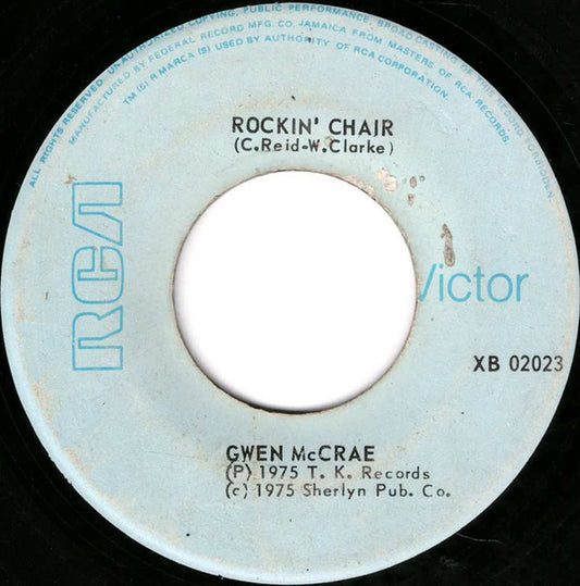 Gwen McCrae : Rockin' Chair (7",45 RPM)
