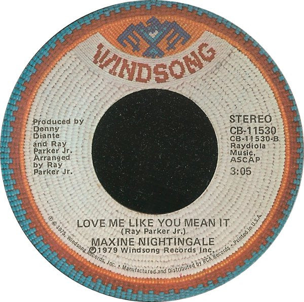 Maxine Nightingale : Lead Me On / Love Me Like You Mean It (7", Single)