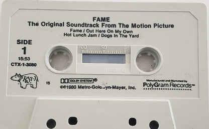 Various : Fame (The Original Soundtrack From The Motion Picture) (Cass, Album, 15,)