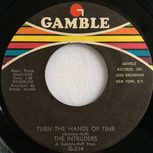 THE INTRUDERS - COWBOYS TO GIRLS