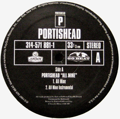Portishead : All Mine (12", Single)