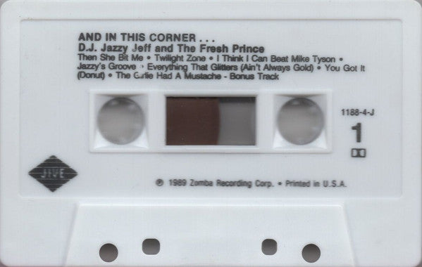 DJ Jazzy Jeff & The Fresh Prince : And In This Corner... (Cass, Album)
