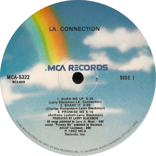 LA. Connection : LA. Connection (LP, Album, Glo)