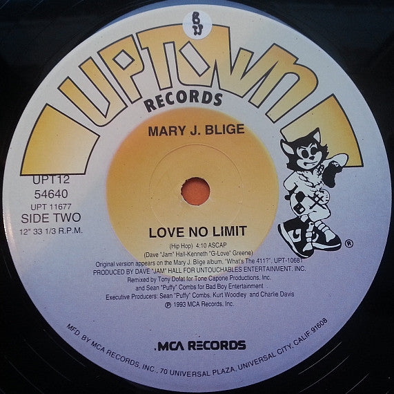 Mary J. Blige : Love No Limit (12", Single)