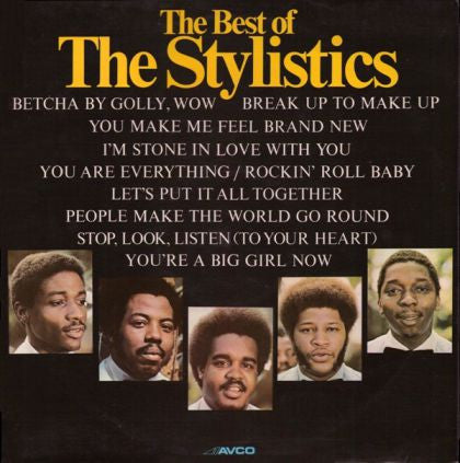 The Stylistics : The Best Of The Stylistics (LP, Comp, She)