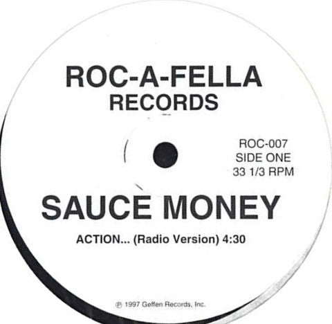 Sauce Money : Action... (12", Single)