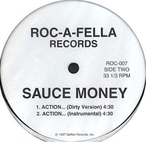 Sauce Money : Action... (12", Single)