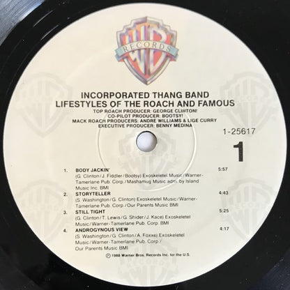 Incorporated Thang Band : Lifestyles Of The Roach And Famous (LP, Album, Spe)