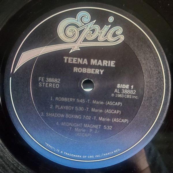 Teena Marie : Robbery (LP, Album)