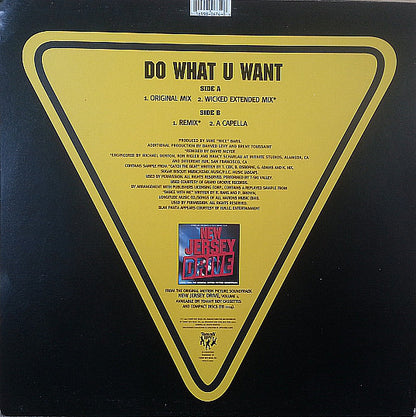 Blak Panta : Do What U Want (12")