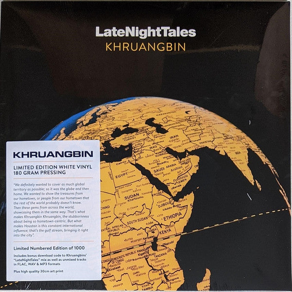 Khruangbin : LateNightTales (2xLP, Comp, Ltd, Num, Whi + 7", Ltd, Num, Ora)