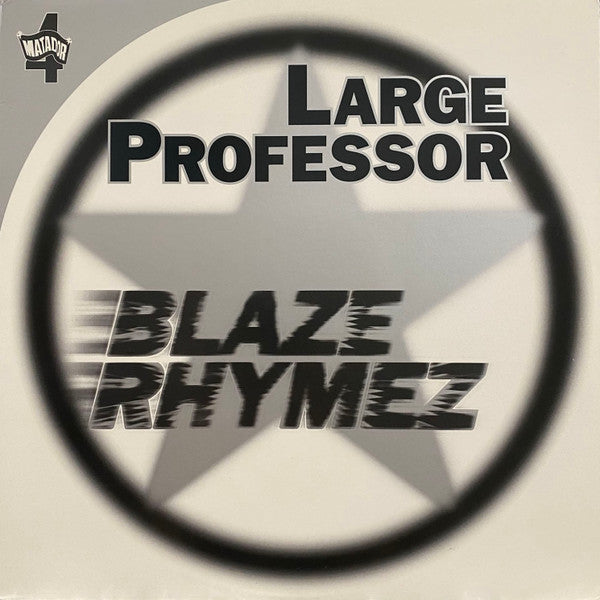 Large Professor : Blaze Rhymez / Back To Back (12", Single)