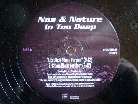 Nas & Nature (4) / Ali Vegas : In Too Deep / The Specialist (12")