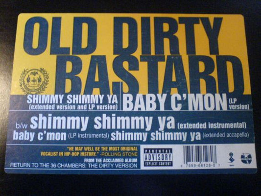 Old Dirty Bastard* : Shimmy Shimmy Ya (12", RE)