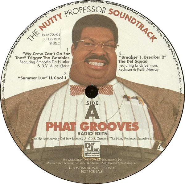 Various : The Nutty Professor Soundtrack Phat Grooves (12", Single, Promo, Smplr)