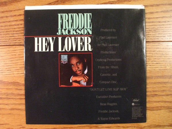 Freddie Jackson : Hey Lover (7", Styrene, All)