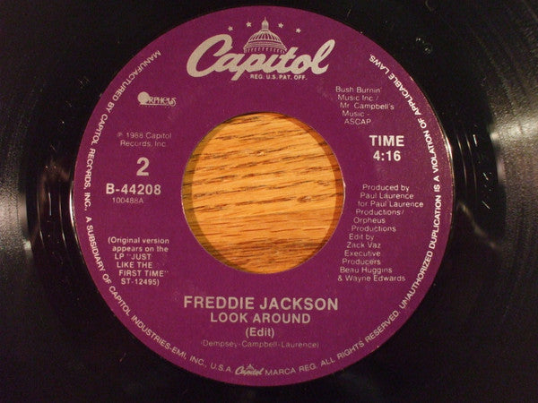 Freddie Jackson : Hey Lover (7", Styrene, All)