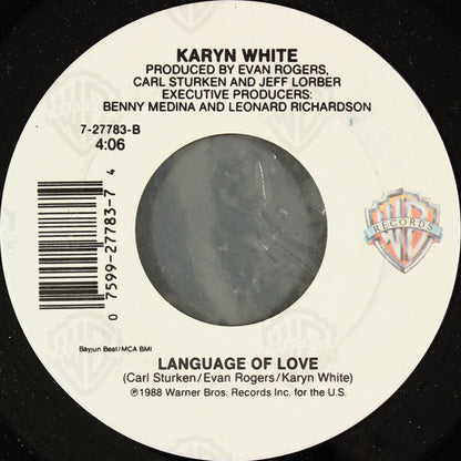 Karyn White : Superwoman (7", Single, Spe)
