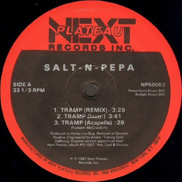 Salt 'N' Pepa : Tramp (Remix) (12", Single)