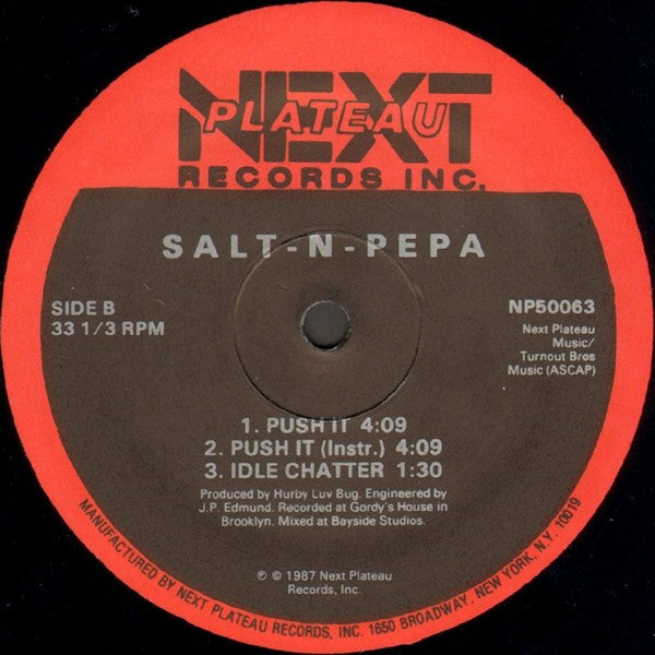 Salt 'N' Pepa : Tramp (Remix) (12", Single)