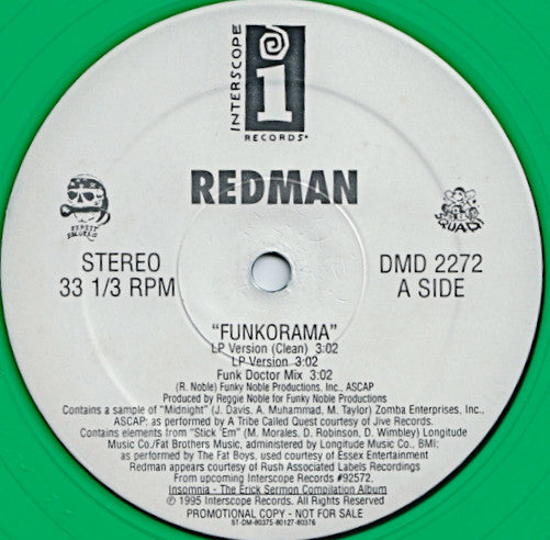 Redman / The Wixtons : Funkorama / Up Jump The Boogie (12", Promo, Tra)