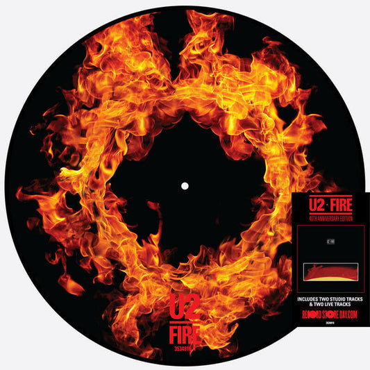 U2 : Fire (12", EP, RSD, Ltd, Pic, RM)