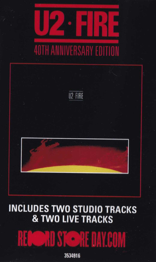 U2 : Fire (12", EP, RSD, Ltd, Pic, RM)