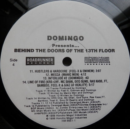 Domingo : Presents...Behind The Doors Of The 13th Floor (2xLP, Album)
