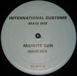 Mike Zoot : International Customs (12", Unofficial)