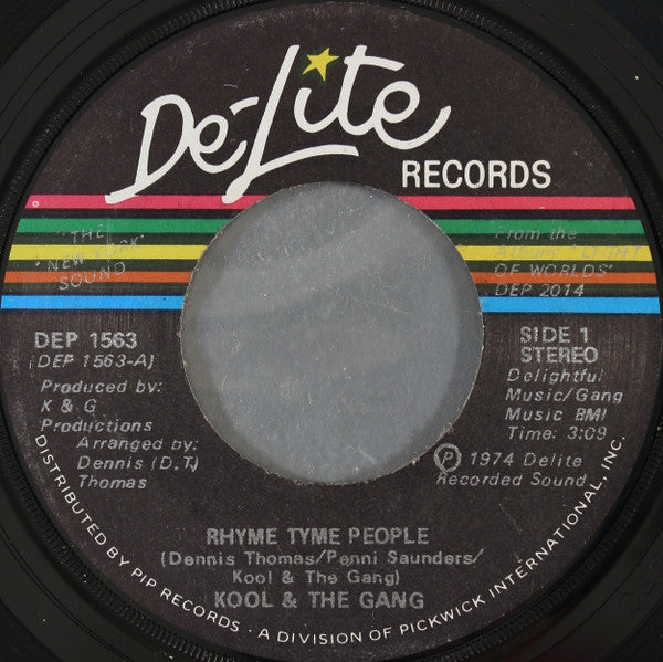 Kool & The Gang : Rhyme Tyme People (7", Single, NAM)