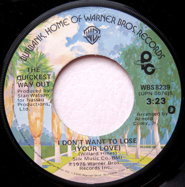 The Quickest Way Out : Who Am I (7")