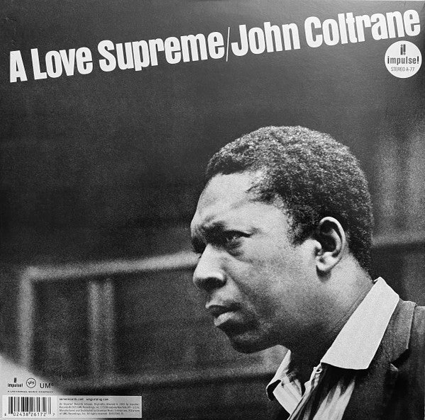 John Coltrane : A Love Supreme (LP,Album,Reissue,Stereo)